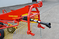 Star 350-9 Rotary Rake Pivoting Linkage